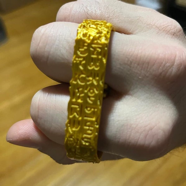 DnD Ring - Ring of Spell Storing - Cosplay Prop - Spell Ring - Dungeons and Dragons Prop - Spell Scroll