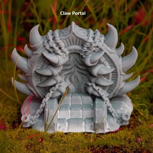 Demonic Portal/Hell Portal/Teleport/Portal Miniature - Tabletop Terrain | Dungeons and Dragons | RPG | Safehold | Portals of Atarien