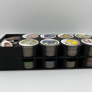 Kingdom Death Monster Token Storage | Stackable Token Storage | KDM Token Storage | Board Game Token Storage | Kingdom Death Storage