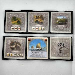 Rivals of Catan Deck Holder| Catan Rivals Card Deck Holder| Board Game Organizer| Board Game Card Holder| Tabletop Organizer