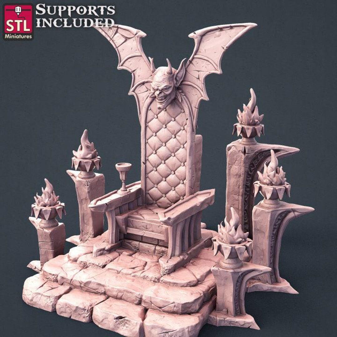 Vampire Terrain Set - Curse of Strahd - Castlevania - Blood