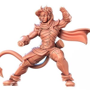 Rangers of Shadow Deep Miniature F1: Ranger de resina tipo ABS, D&D, Pathfinder