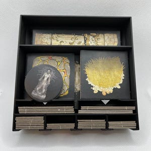 Organizador de terreno Kingdom Death Monster / Almacenamiento de terreno KDM / Almacenamiento de fichas de juegos de mesa