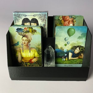 Tarotkaartweergave - tarotkaarthouder - tarotkaarthouder/-organisator - tarotkaarten - tarotkaartweergave - tarot