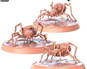 Giant Spider Familiar Miniature: Rangers of Shadow Deep, DnD 5E