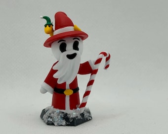 Santa Merlo - Heroes of Barcadia Miniatures - Christmas Themed Miniature - UNPAINTED