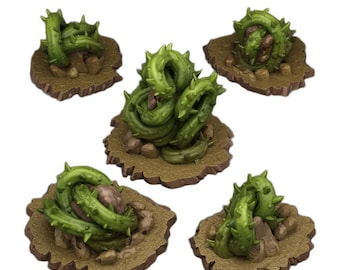 Giant Brambles | Forest |  | RESIN | Fantasy | DnD | RPG | Tabletop Gaming Swamp Scatter Terrain | D&D |  Village City Tavern