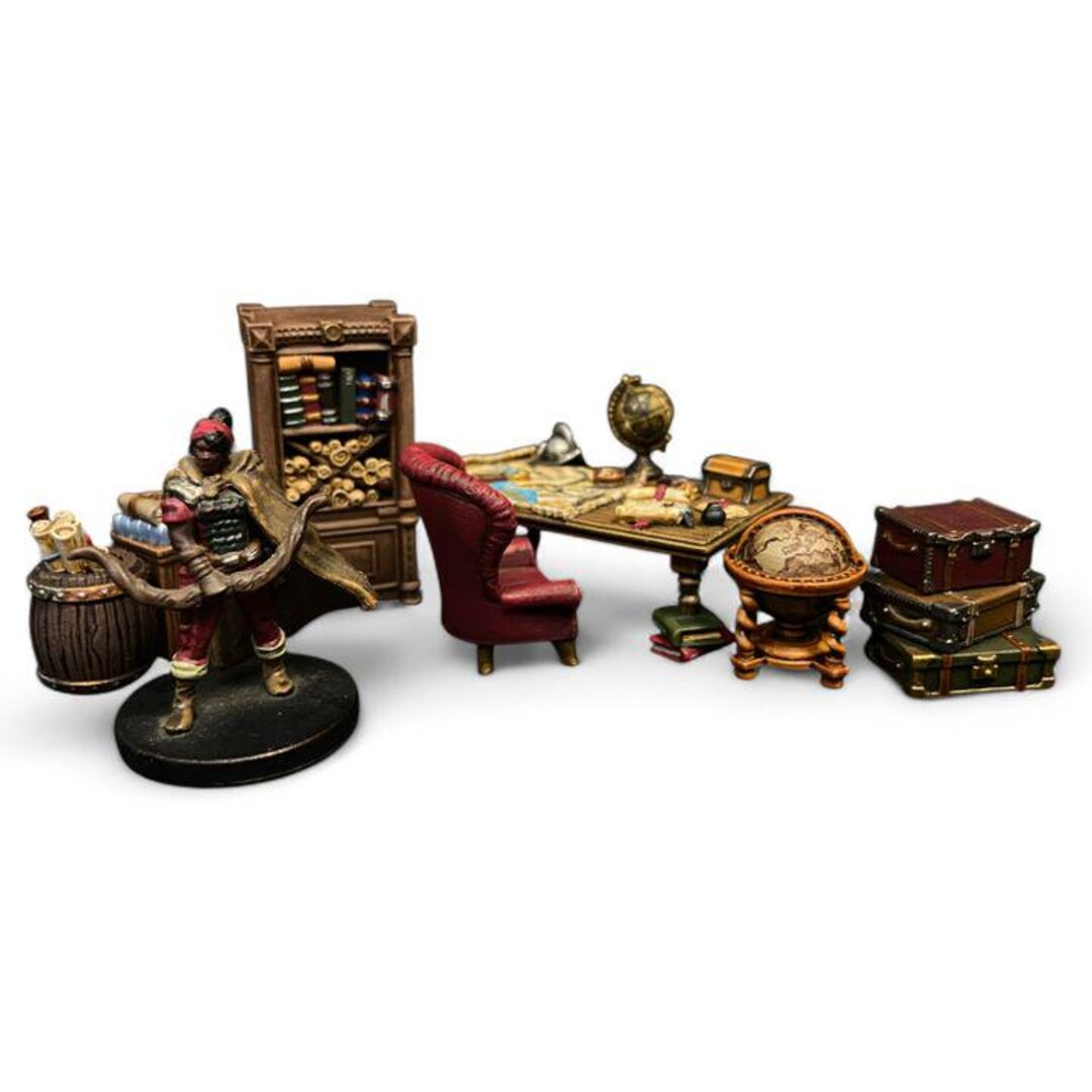 Treasure Hunter Workplace Room House Décor TTRPG | Dungeons & Dragons ...