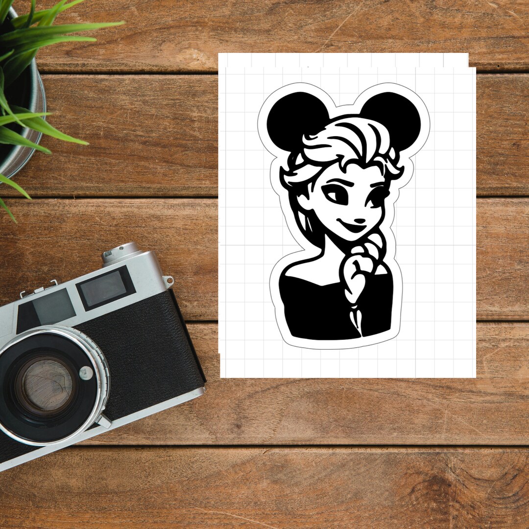 Disney Frozen Elsa Decal Etsy