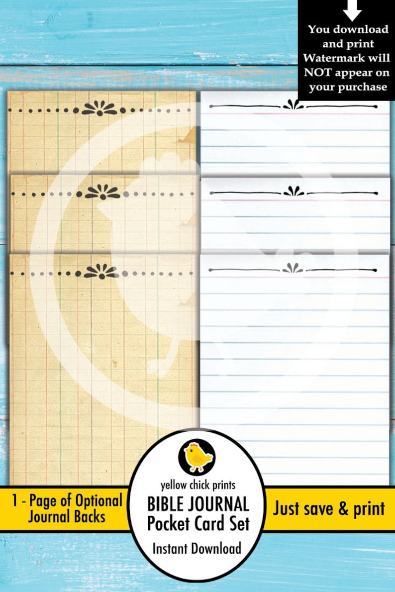 Bible Journal Loaded Envelope Bible Verse Cards Junk Journal Pockets