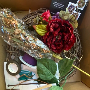 DIY Wreath Kit, Fall Wreath Kit, Complete Wreath Kit, Elegant Fall Wreath