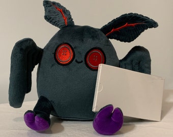 Mothman Plush + Cryptid Tarot Cards Bundle