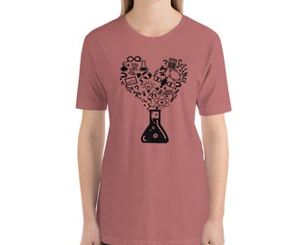 Love of Science Teacher Shirt