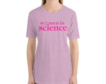 Women in Science Short-Sleeve Unisex T-Shirt
