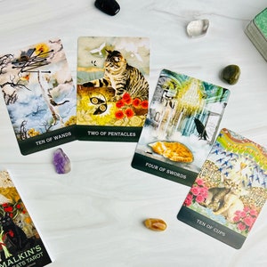 Grimalkins curious cat tarot - Etsy 日本
