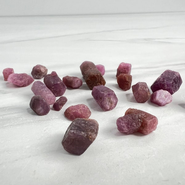 Ruby raw crystals | healing crystals for love and abundance crystal grids