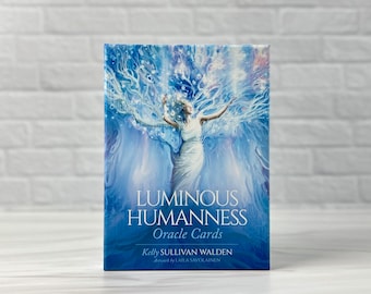 Luminous Humannes Oracle Deck | This oracle cards deck has 44 oracle cards and guidebook