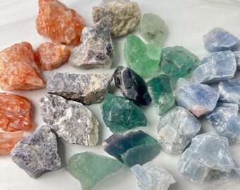 Raw Bulk Crystals | Several wholesale crystals available, sold in 16 oz bags