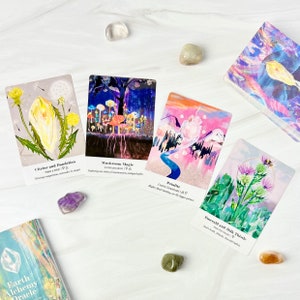 Earth Alchemy Oracle Deck | This oracle card deck has 45 cards and guidebook