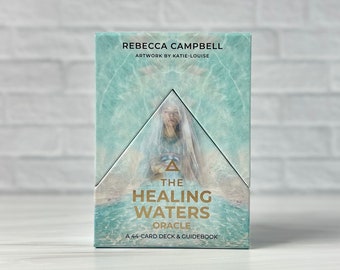 The Healing Waters oracle deck | This oracle divination set has 44 oracle cards and guidebook