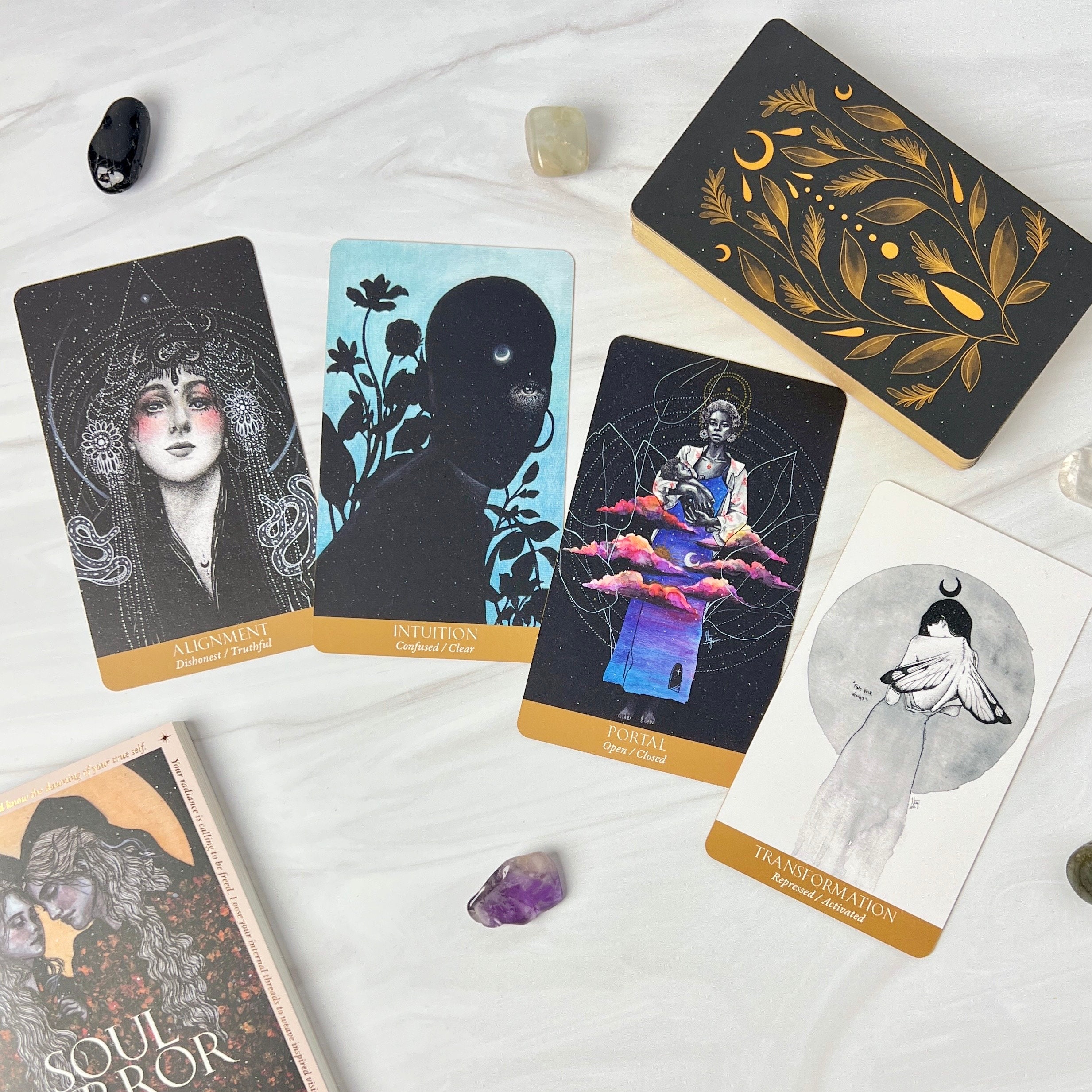 Soul Mirror Oracle Deck This Oracle Divination Set Has 42 Oracle Cards and Guidebook - Etsy Soul Mirror Oracle Deck This Oracle Divination Set Has 42 Oracle Cards and Guidebook - Etsy