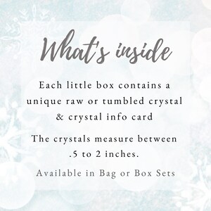 Crystal Advent Calendar for adults and teens Countdown with this crystal mystery box Box or Refill sets available 12, 24 or 25 days image 4