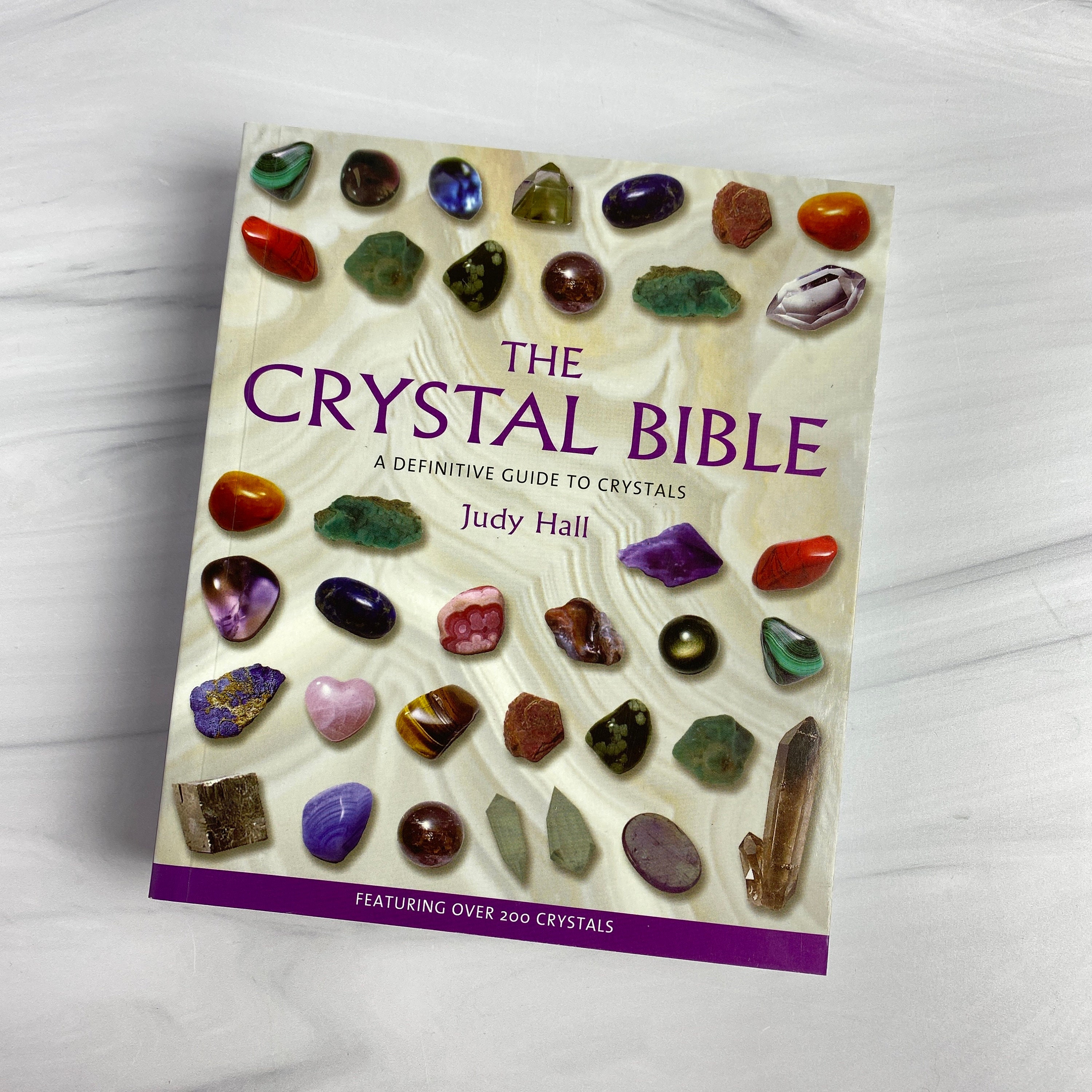 Crystal Bible Set 3 Books Covers over 650 Minerals! A Definitive Guide to Crystals by Judy