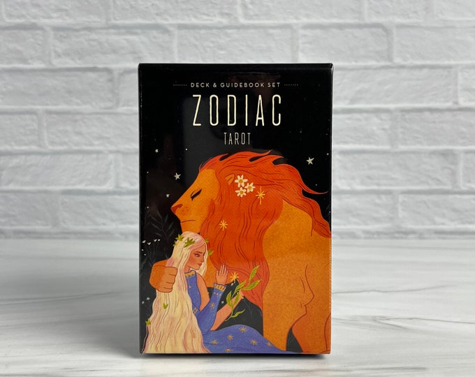 The Zodiac Tarot Deck | This tarot cards deck has 78 tarot cards and guidebook