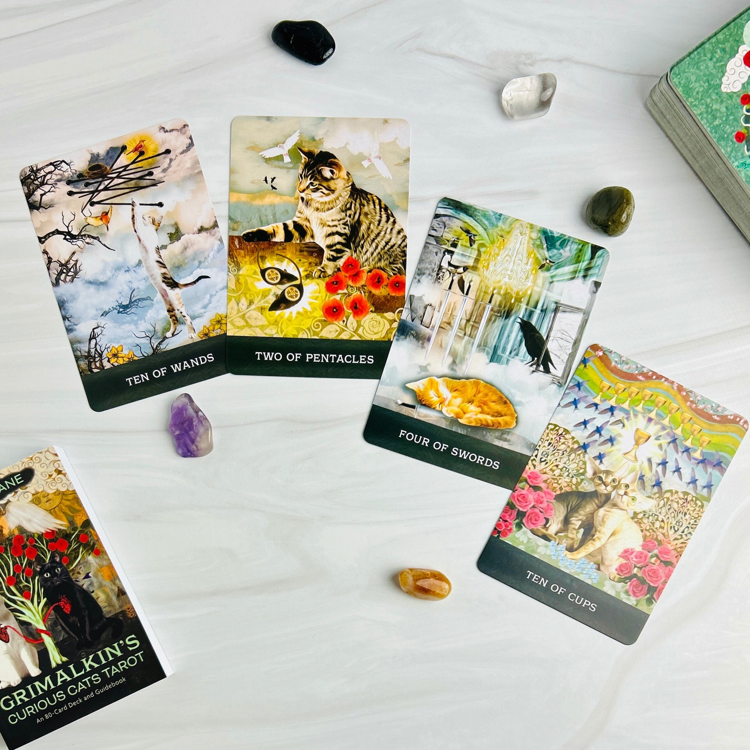 Grimalkins curious cat tarot - Etsy 日本