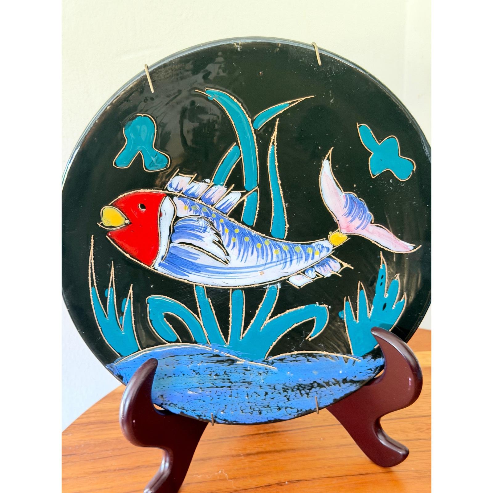Greek pottery fish - Etsy 日本