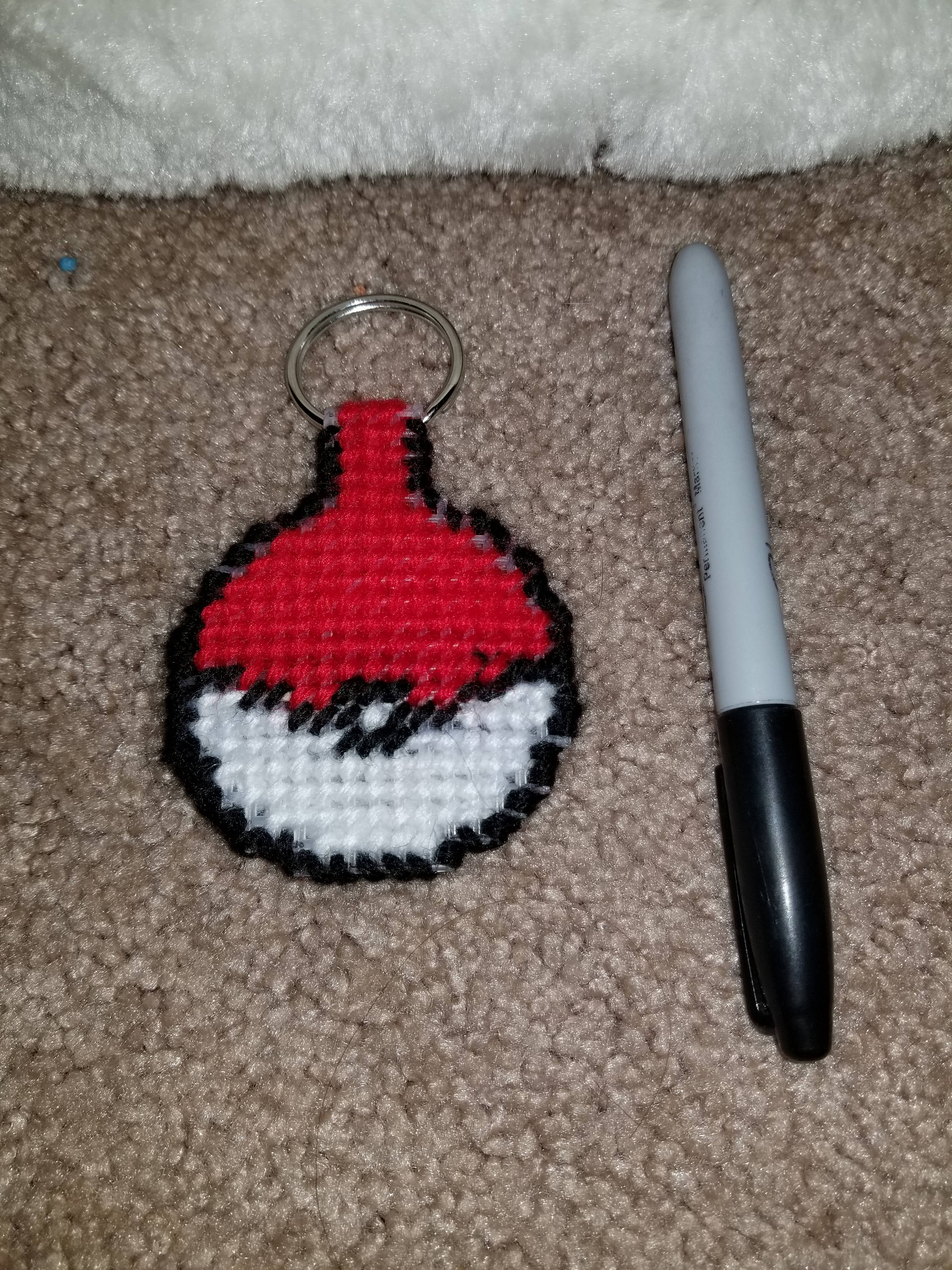 Pokeball Keychain Etsy