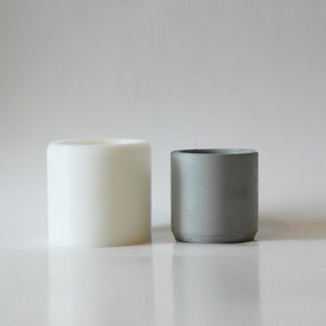 Silicone Mould - Concrete Planter Mould - Platin Silicone - Concrete Mould