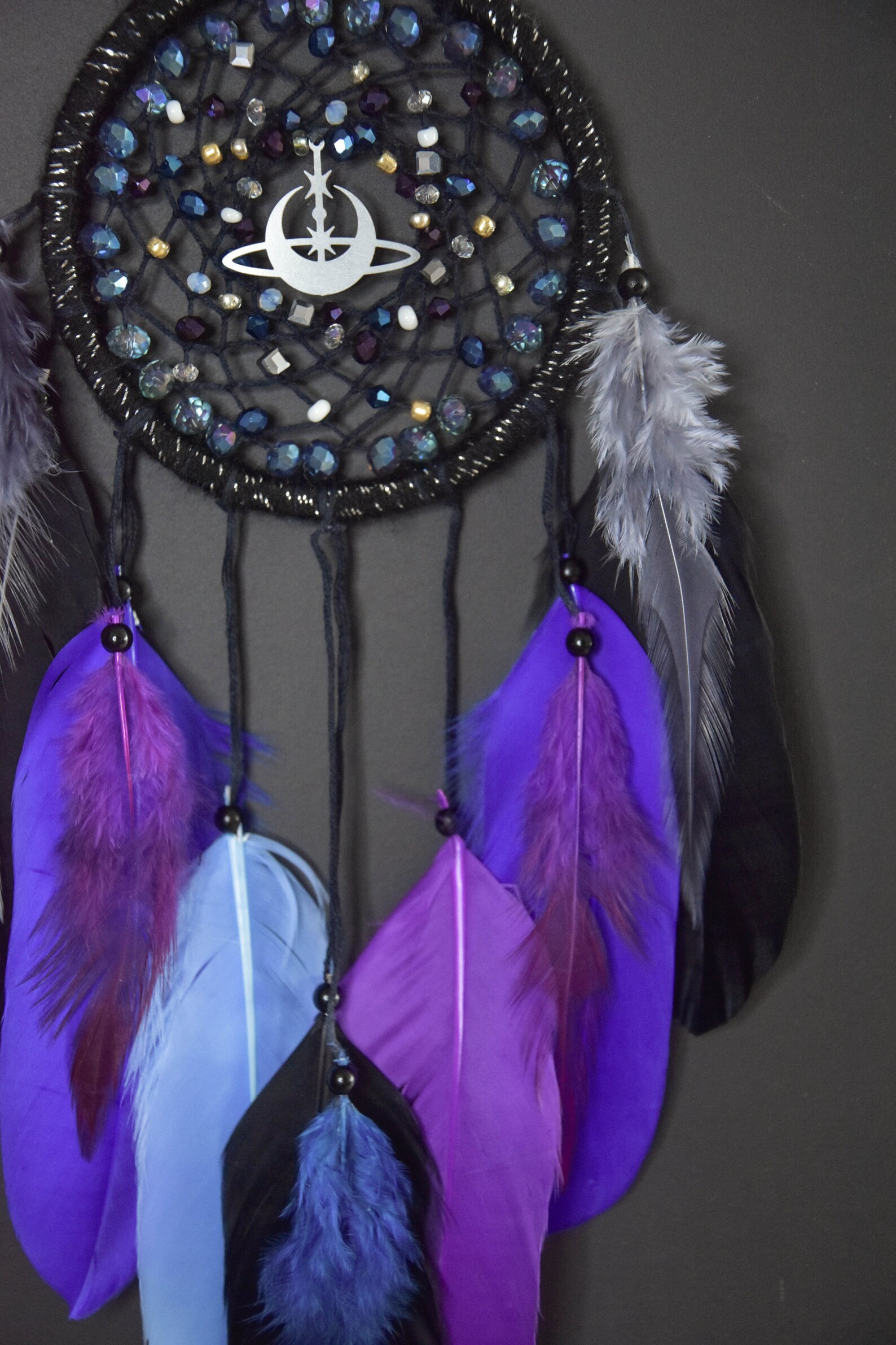 Celestial Dream Catcher Galaxy Dream Catchers Astronomy Etsy