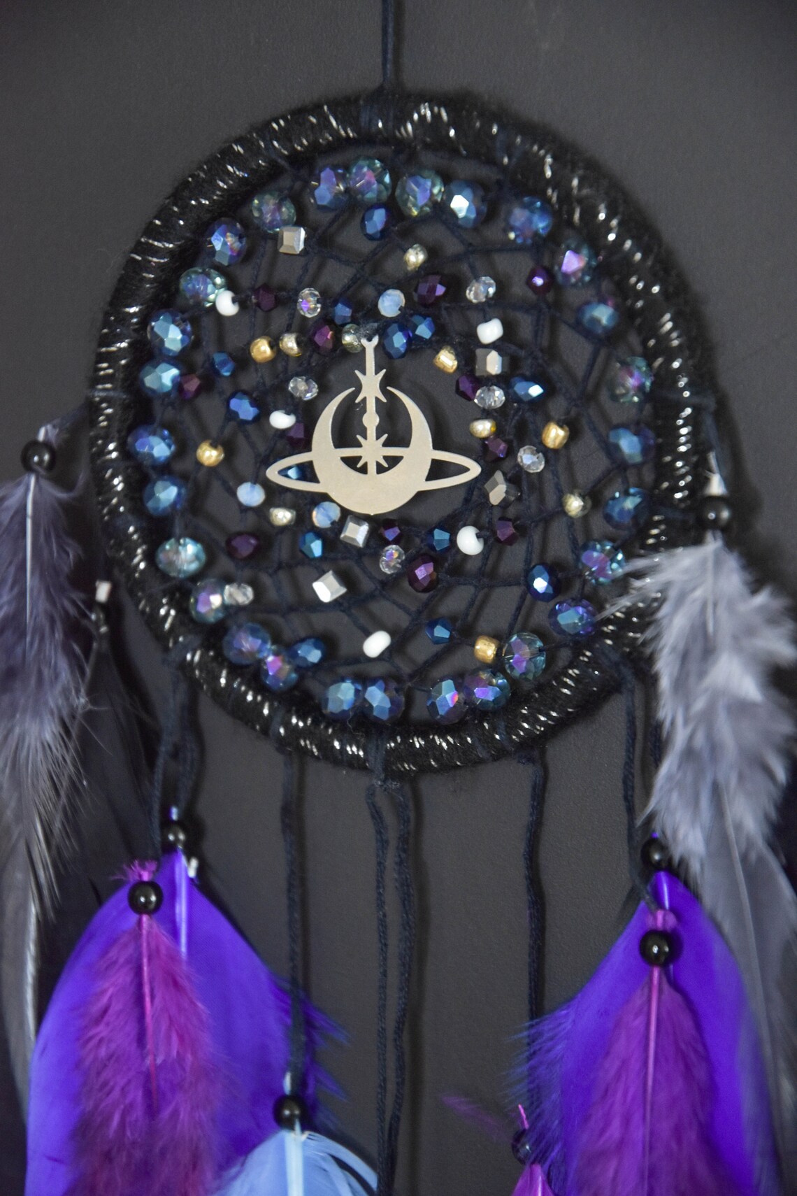 Celestial Dream Catcher Galaxy Dream Catchers Astronomy Etsy