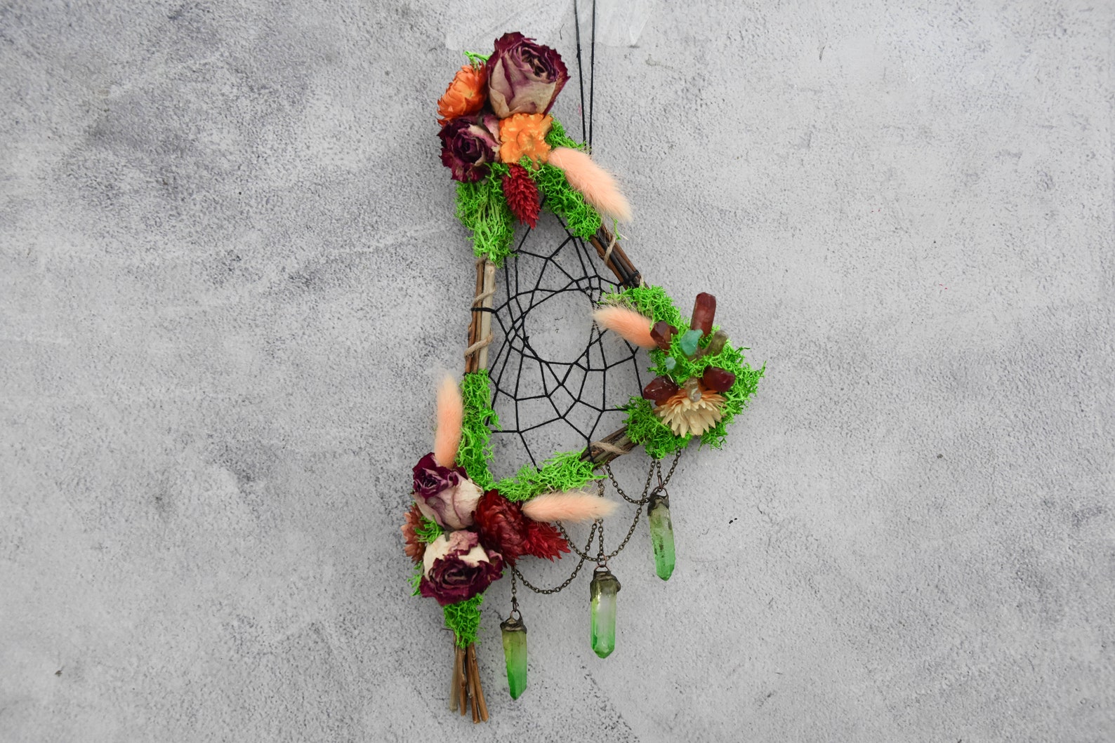 Wunjo Rune Floral Rune Decor Floral Wreath Nordic Rune | Etsy