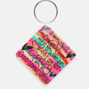 Untamed/ Glennon Doyle Quotes/ I’m A Cheetah/ Untamed Merch- Cheetah Keychain .