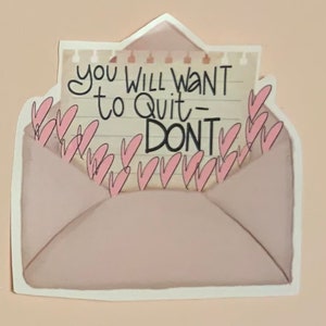 Recovery Sticker| Waterproof Sticker | Mentalhealth Sticker| -DONT Quit image 1