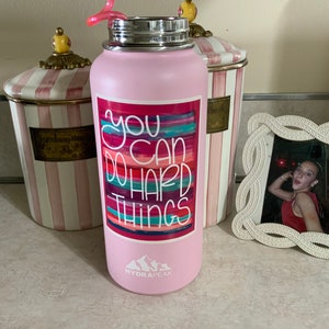 Recovery Stickers, Water  bottle Sticker, Waterproof Sticker, You Can Do Hard Things