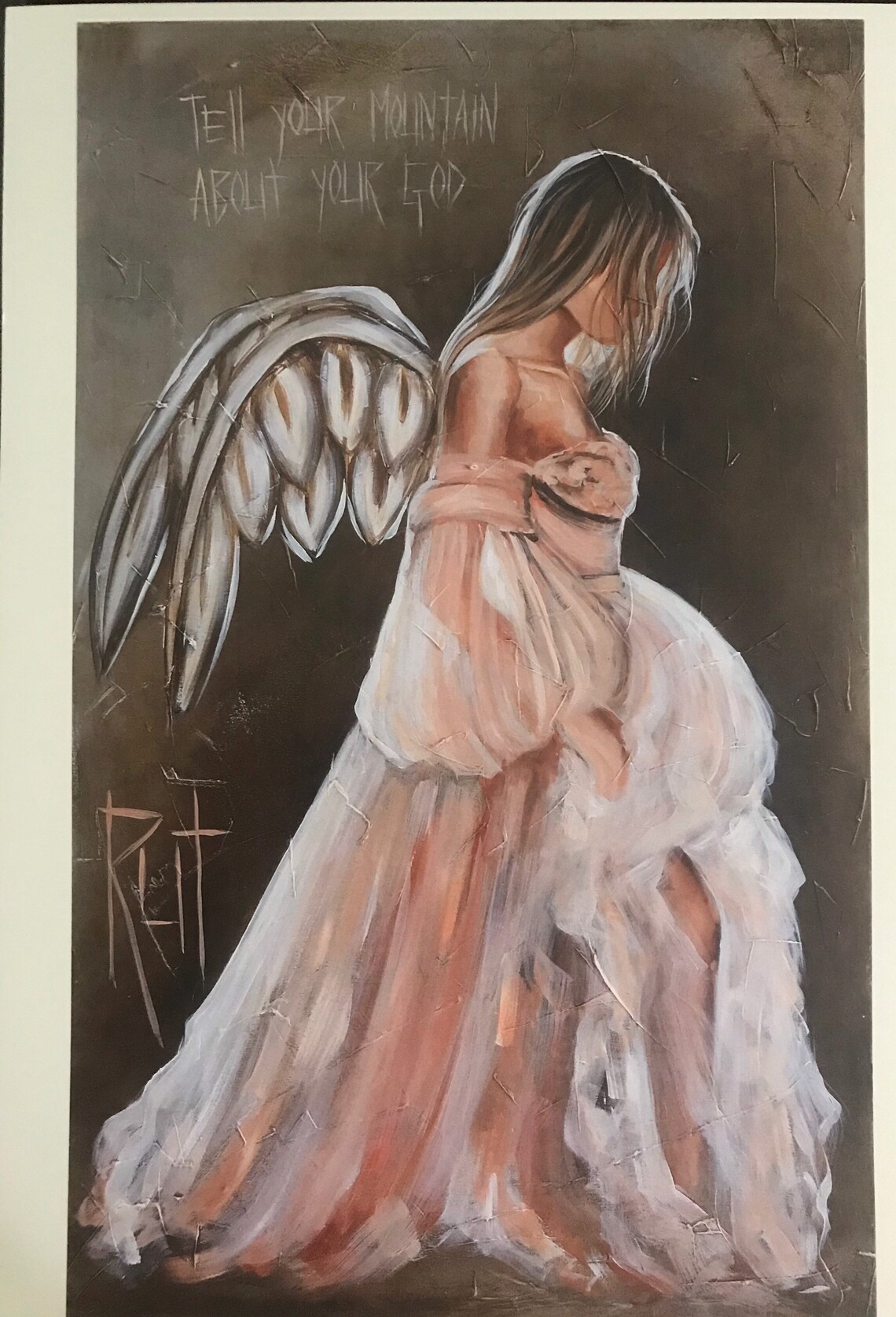 Rut Art Rut Angel Rut Angel Print-Tell Your Mountain | Etsy