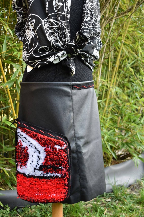 Jupe simili promod top