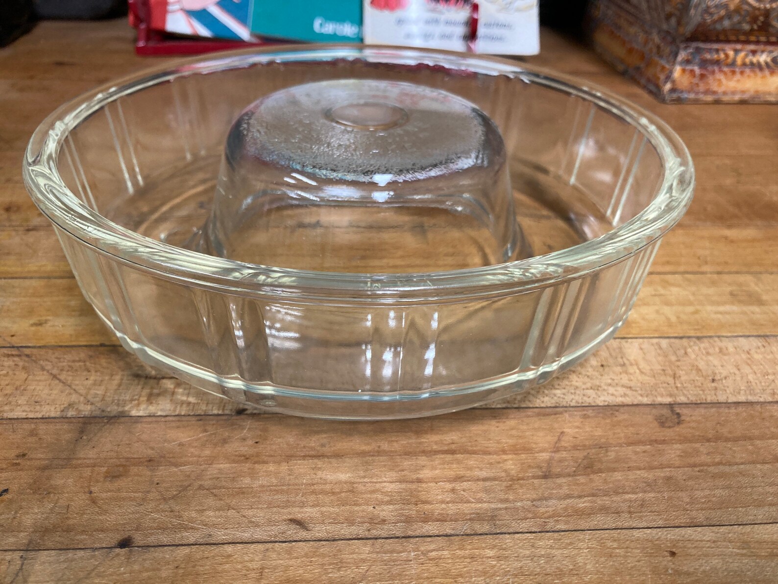 Vintage Queen Anne Glasbake Dish Etsy