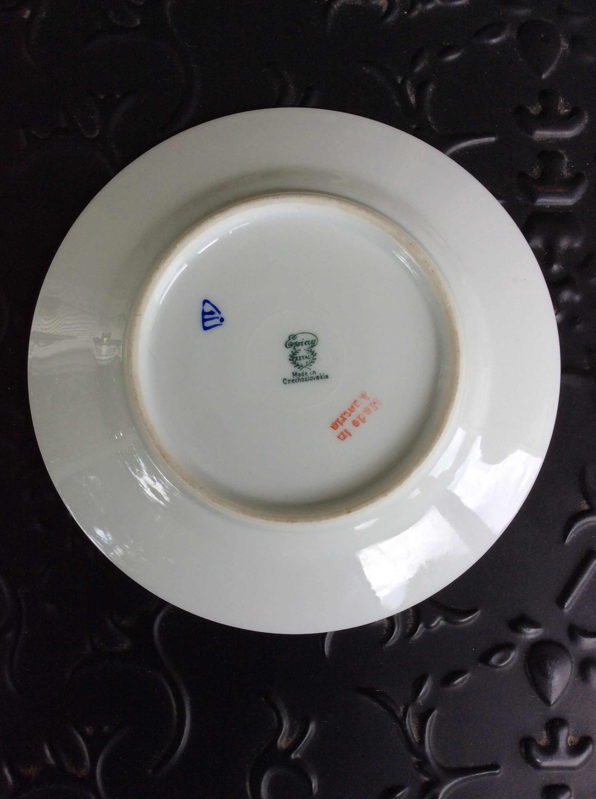 Epiag Czechoslovakia Plate Etsy Sweden