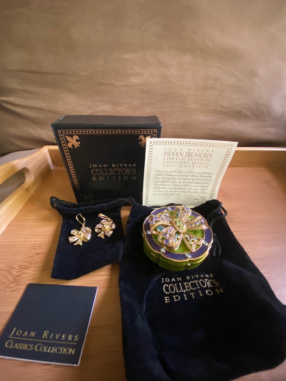 Joan Rivers Limited Edition Keepsake Hidden Treasu