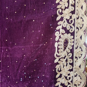 schwere handarbeit samt dupatta