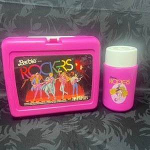 Barbie y Los Rockers Lonchera y Termo