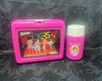 Barbie and The Rockers Lunchbox and Thermos