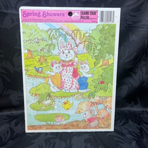 Spring Showers Frame Tray Puzzle