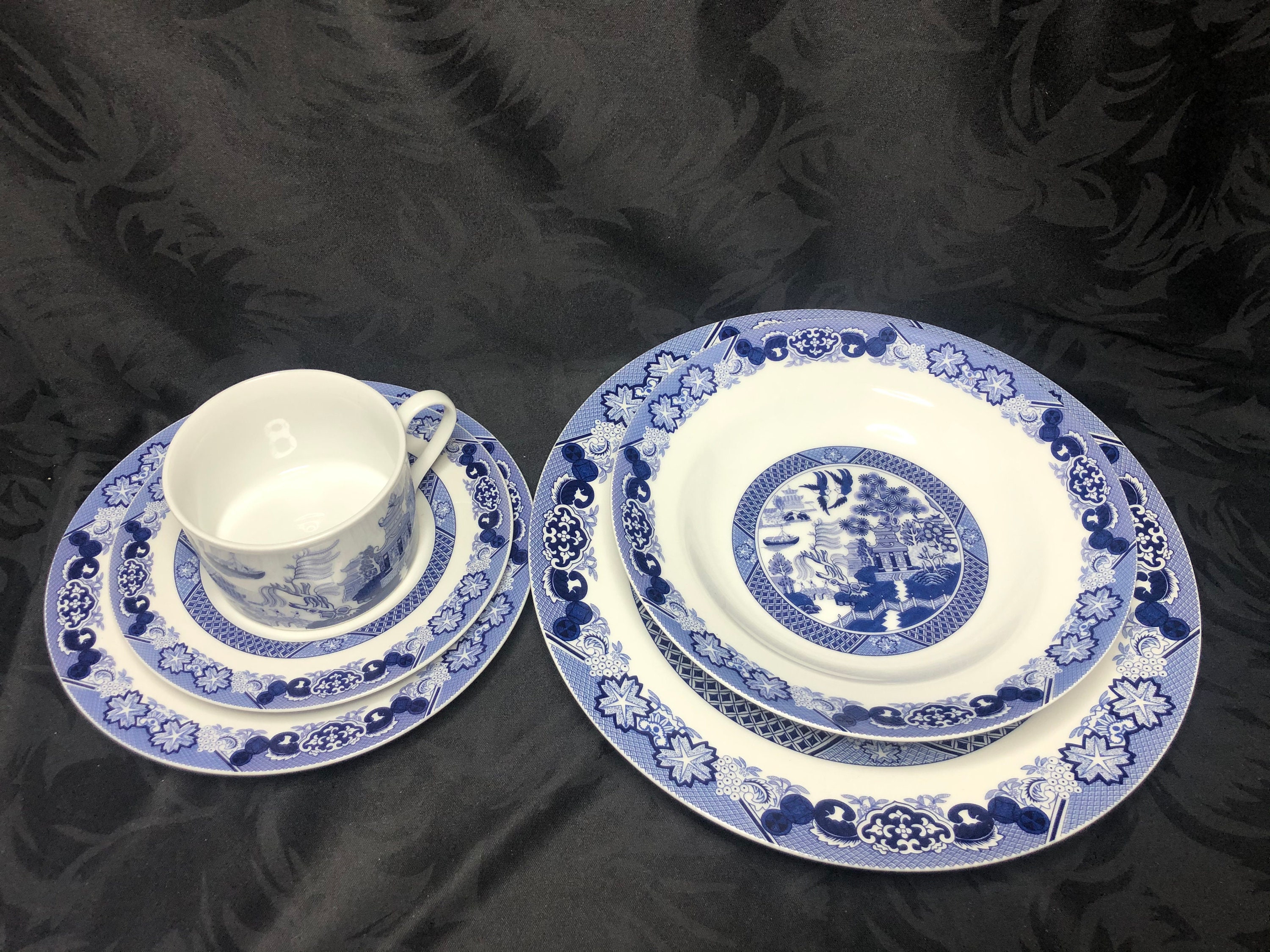 Bristol House China 5 Piece Place Setting for 4 20 Pieces Etsy