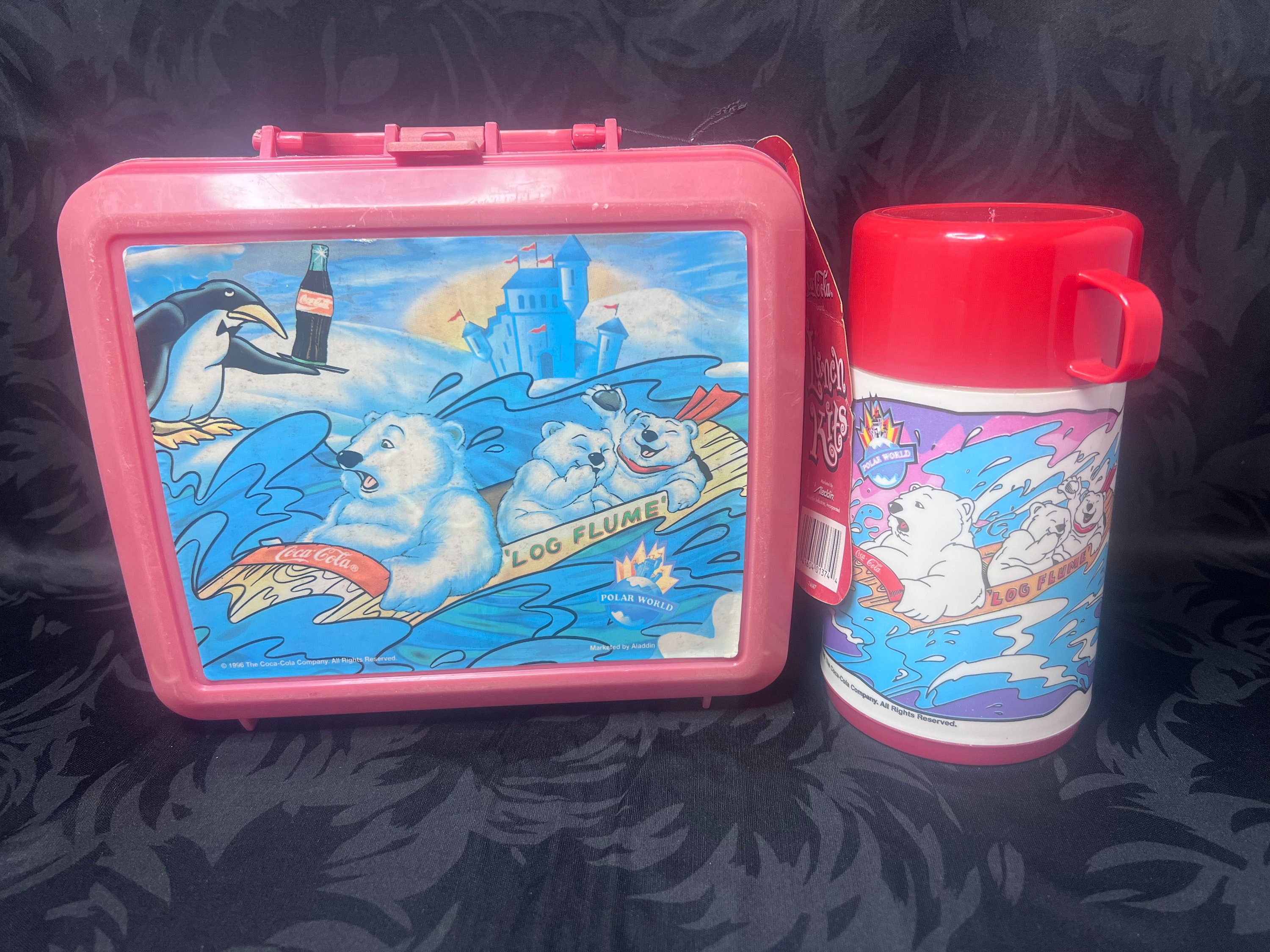 Trousse à Crayons Vintage Coca-Cola Showa Rétro - Occasion, Légèrement Endommagée/Sale - Modèle Rare #e367b9