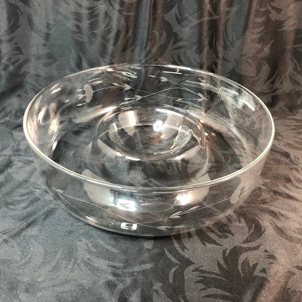 Princess House Glass Dip Bowl